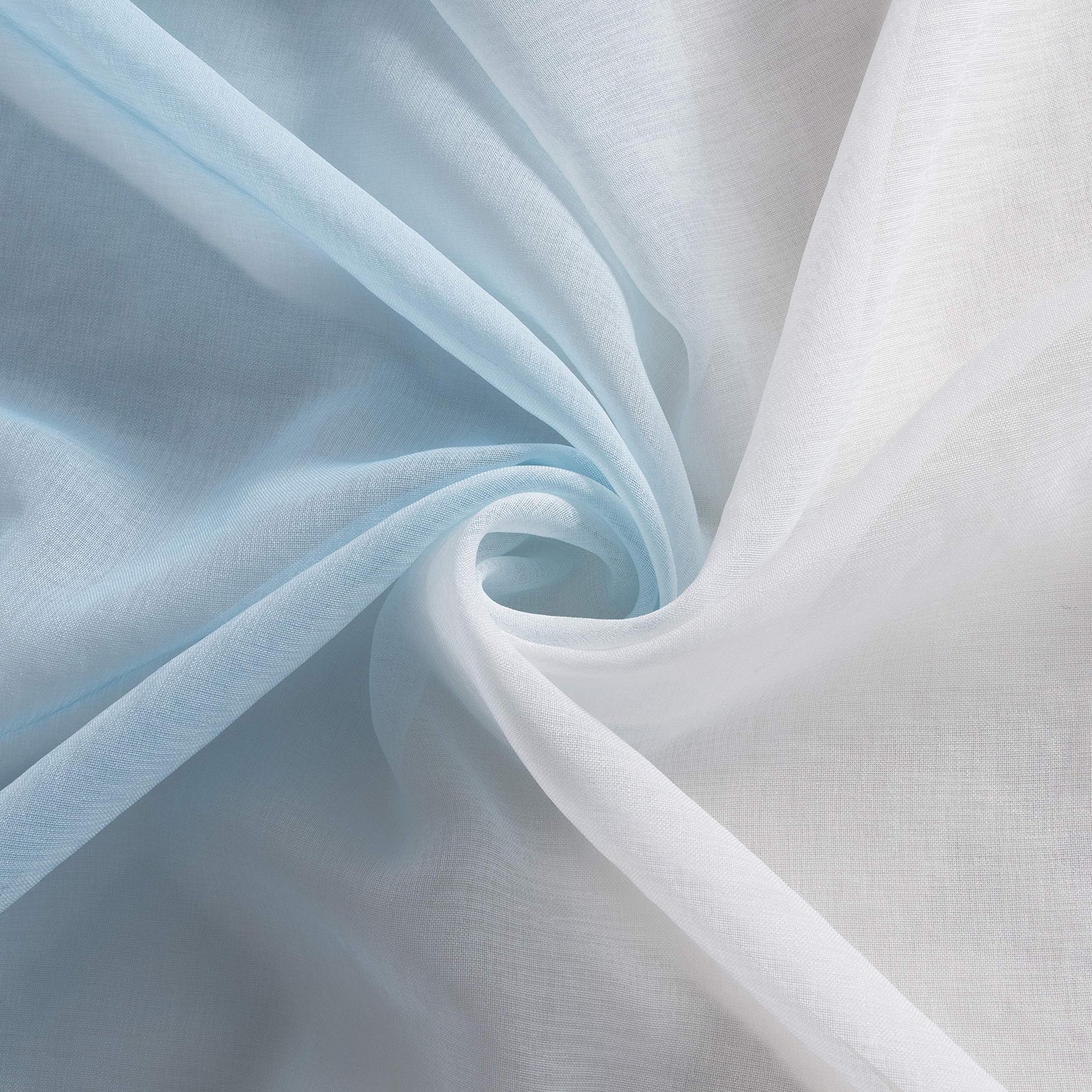 Luxury Voile Curtains - Gradient colours - Steel Grommets - 1 Piece