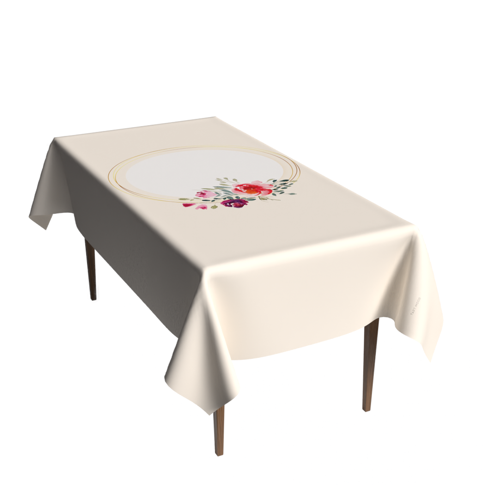 Waterproof Tablecloth, Durable Decorative Dining Cover