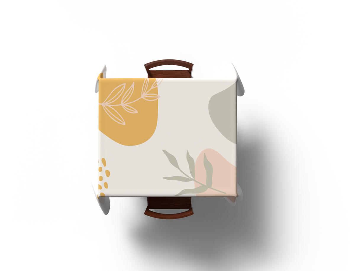 Waterproof Tablecloth, Durable Decorative Dining Cover