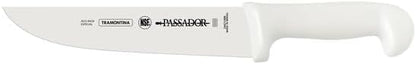 Knife 8 inches Premium line Ergonomic White handle Chef and Meat Knives