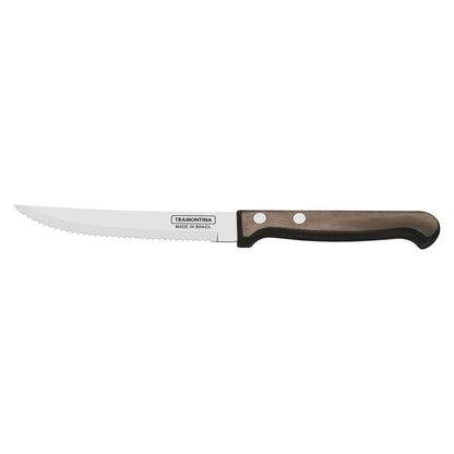 Steak Knife 5 Inch – High-Quality Stainless Steel Blade with Polywood Handle – Durable, Sharp Edge for Effortless Cutting – Ideal for Steaks, BBQ, Kitchen Use – 1 Piece
