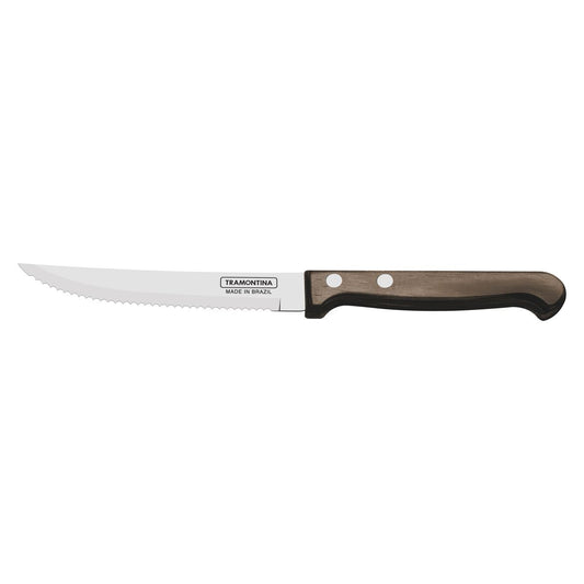 Steak Knife 5 Inch – High-Quality Stainless Steel Blade with Polywood Handle – Durable, Sharp Edge for Effortless Cutting – Ideal for Steaks, BBQ, Kitchen Use – 1 Piece