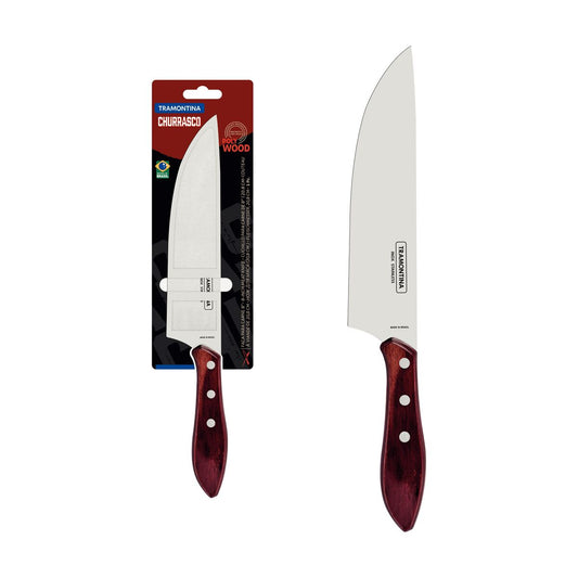 Professional Butcher Knife with 20.32 cm Blade, Premium R Pollywood Handle, Durable & Sharp, Ideal for Meat Processing, Ultra Sharp High Anti-Rust Non-stick - 1 Piece - Designed f