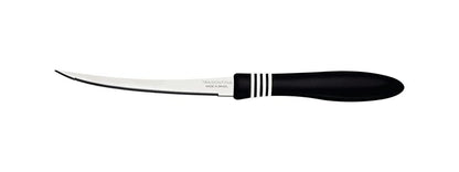 Cor & Cor 5" Tomato Knife, Stainless Steel Blade, Polypropylene Handle with Rubber Accents, Dishwasher Safe, Durable and Precise Cutting