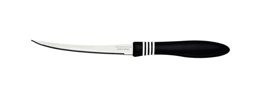 Cor & Cor 5" Tomato Knife, Stainless Steel Blade, Polypropylene Handle with Rubber Accents, Dishwasher Safe, Durable and Precise Cutting