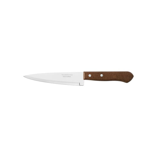Dynamic 6" Fish & Kitchen Knife – Pack of 12 – Stainless Steel Blade with Natural Wood Handle – Durable & Versatile for Everyday Use