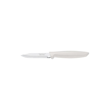 Plenus Vegetable and Fruit Knife – 3 Inch Stainless Steel Blade, Polypropylene Handle, Multi-Purpose Paring Knife for Precise Cutting in Kitchen and Outdoors - Pack of 12