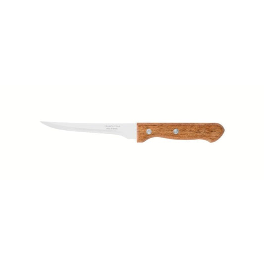 Dynamic 5" Boning Knife – Pack of 12 – Stainless Steel Blade with Natural Wood Handle – Precise Meat Trimming & Fat Removal