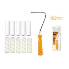 Ingco Rolla Paint Set 4 Inch + 12 Piece Sponge - HB121001