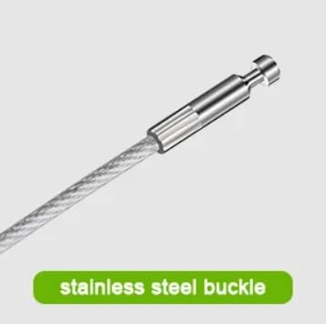 KIDDYSAFE SAFE BABY ALWAYS Child Safety Cabinet Lock with Key Lock | Cabinet Restrictor Cable for and Toddler, Lock for Cupboards, Drawers, Fridge, Wardrobe, (Black)