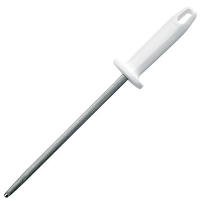 Professional Master Knife Sharpener, 30.5cm, Durable White Handle for Precise Sharpening, Ideal for Professional and Home Kitchens, High-Quality Steel, 1 Piece - Designed for High