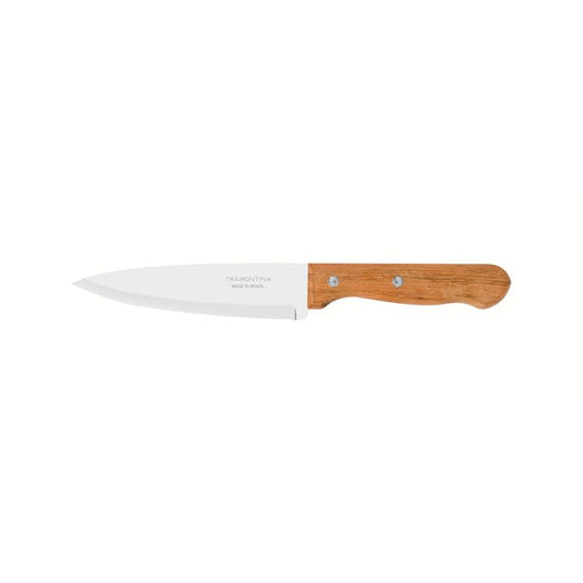 Dynamic Chef's Knife – Pack of 12 – Stainless Steel Blade with Natural Wood Handle – Versatile, Durable & Sharp for Daily Use