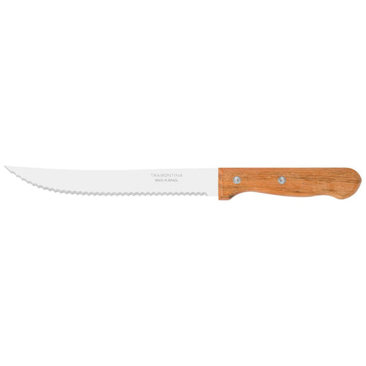 Dynamic 8" Carving Knife with Premium Stainless-Steel Blade, Natural Wood Handle, Durable Kitchen Tool for Meat, Turkey, and BBQ, Easy Grip & Precise Cutting - Pack of 12