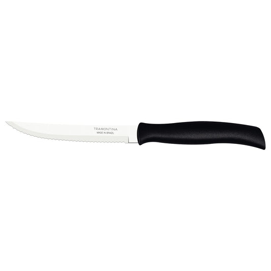 5" Steak Knife, Stainless Steel Blade with Polypropylene Handle, Dishwasher Safe Kitchen Essential - Pack of 12