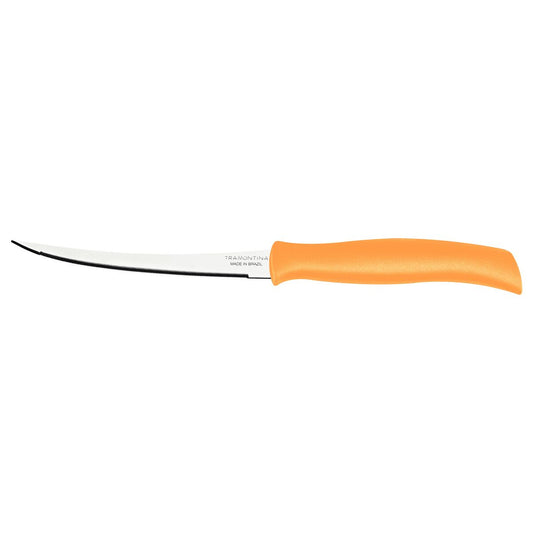 5-Inch Tomato Knife Set, 12-Piece, Stainless Steel Serrated Blades with Ergonomic Handles, Sharp & Precise for Cutting Tomatoes, Soft Fruits, and Vegetables
