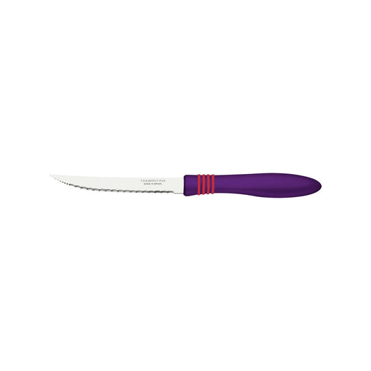 Cor & Cor Steak Knife Set – 6 Pieces – Stainless Steel Blades – Multipurpose Cutting Knives with Comfortable Handles