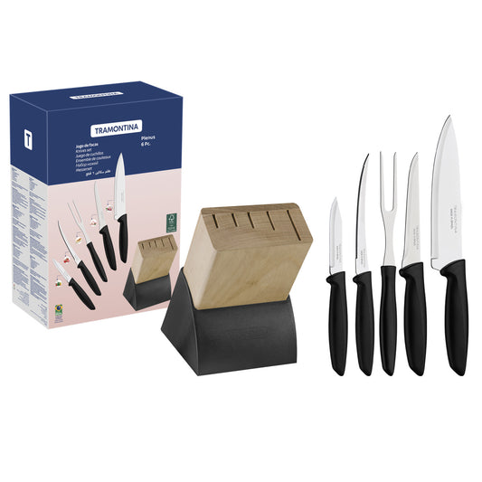 6 pcs. Knives set -Black - Designed for High Performance and Durability, Ideal for Professional and Home Kitchens, Precision Crafted for Every Culinary Task