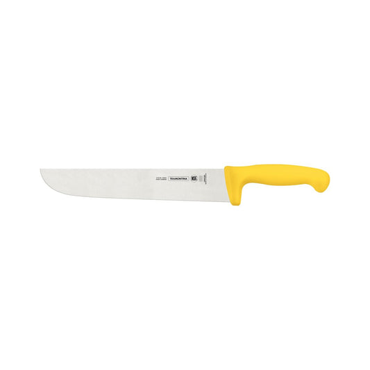 Professional 10-Inch Meat Knife – Stainless Steel Blade with Ergonomic Textured Polypropylene Handle – Durable & Precision Cutting
