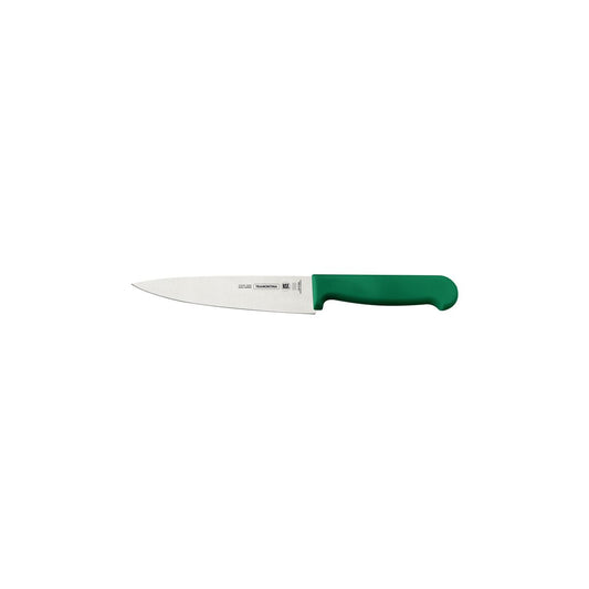 Professional Meat Knife – 6-Inch Stainless Steel Blade with Green Textured Polypropylene Handle – Precision Kitchen Tool