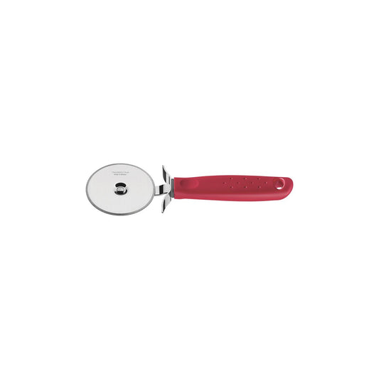 Pizza Cutter – Stainless Steel Blade with Red Handle – Smooth Rolling for Effortless Pizza Slicing