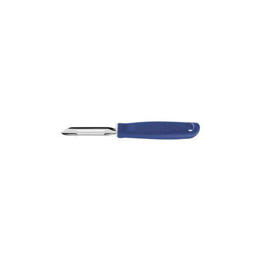 Utilità Vegetable Peeler – Stainless Steel Blade with Blue Handle – Efficient Peeling Tool – Dishwasher Safe