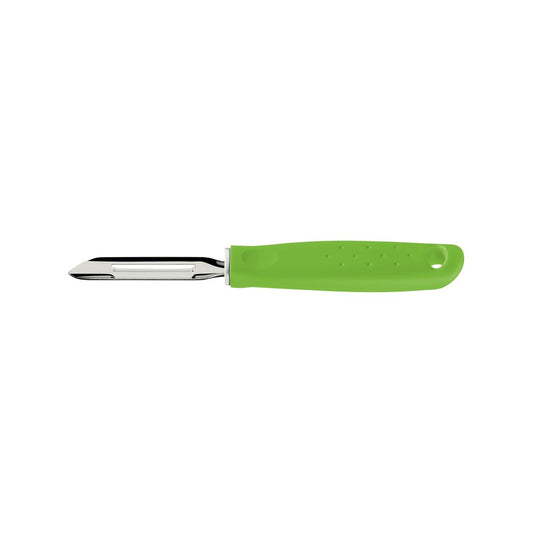 Utilitá Stainless Steel Potato Peeler – Sharp Blade with Ergonomic Polypropylene Green Handle – Durable and Easy to Use for Peeling Potatoes, Vegetables, and Fruits – 1 Piece