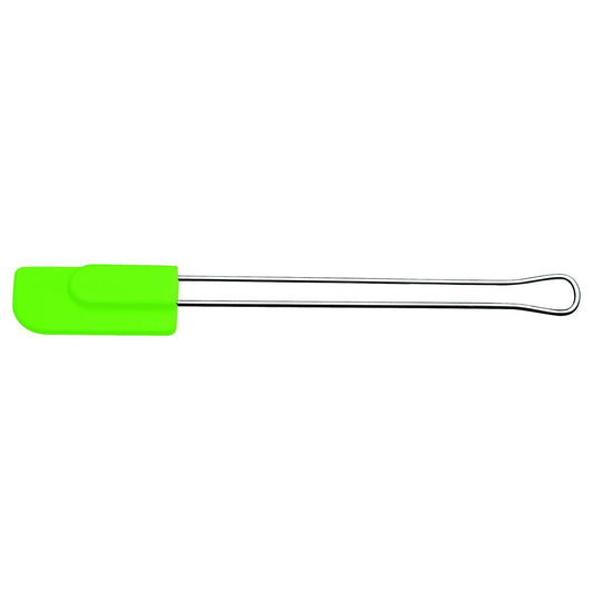 Green Spatula – Heat-Resistant and Flexible Kitchen Utensil with Ergonomic Handle – Ideal for Cooking, Baking, and Mixing – 1 Piece