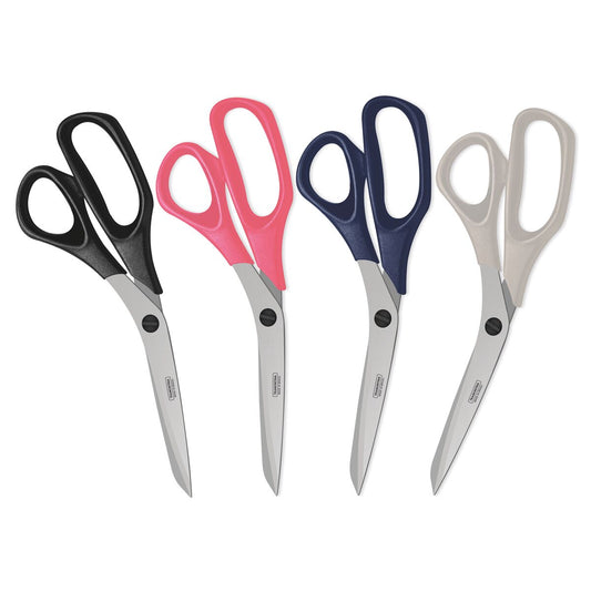 Super-Cort Scissors, 20.32 cm, Black Ergonomic Handle, Heavy-Duty Sharp Blades for Precision Cutting, Ideal for Home, Office, and Crafting - 1 Piece - Designed for High Performanc