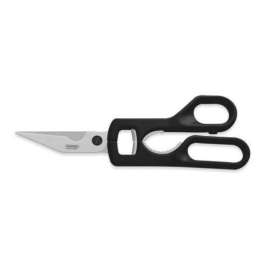 9-Inch Household Scissors – Stainless Steel Blades with Black Ergonomic Handle – Sharp, Durable, and Versatile for Home, Office, and Kitchen Use – 1 Piece