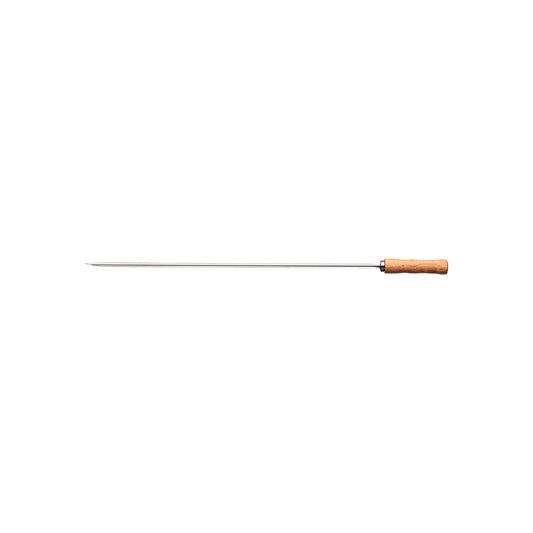 Wood Handle Barbecue Skewer - Churrasco Skewers - 65 cm - For Vegetables and Small Meats