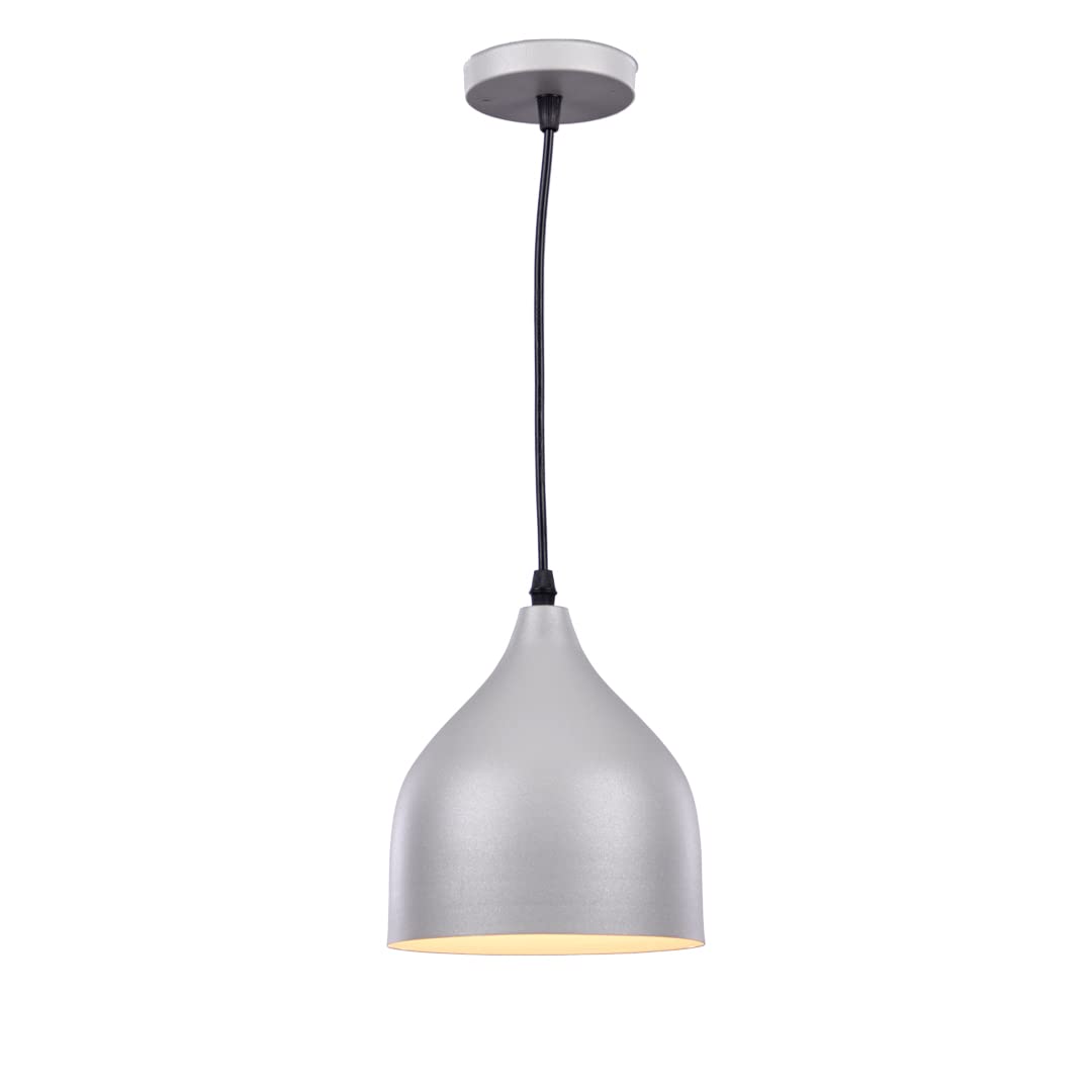 Nagafa Shop, M10S High Quality, Modern Design Ceiling Lamp, For Living Room, Bedroom, Or Hall - Silver