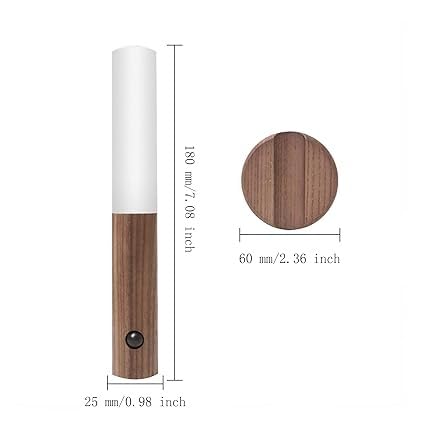 VY House USB Charging Smart Body Sensor Night Light, Motion Sensor Night Light, Corridor Wall Induction lamp Bedroom Intelligent Induction lamp.