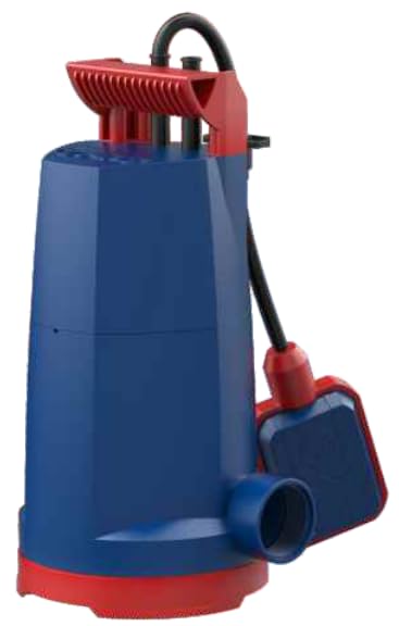 Submersible Pump 0.75HP 220V 8M 11000L/H 5mmGrain Size-Clean Water (GP553F)