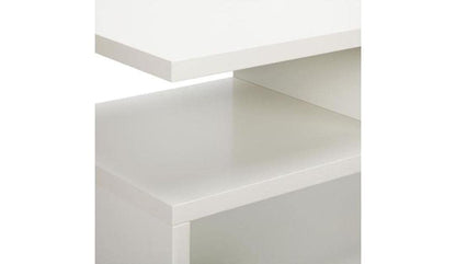 Modern TV Table and Media Console, a sleek and minimalist Entertainment Center Stand measuring 120 cm, presented in a clean and contemporary White finish