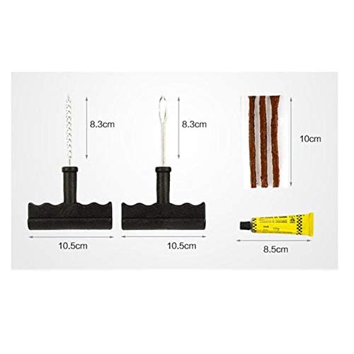 1 Set Professional Auto Car Tire Repair Kit Car Bike Auto Tubeless Tire Tyre Puncture Plug Repair Tool Kit Tool