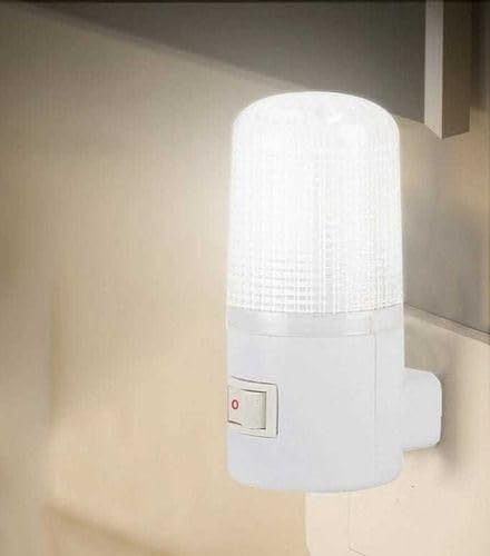 إضاءة ليلية ليد موفرة للطاقة مصممة لتوفير إضاءة خافتة ومريحة للعين تركيب مباشر دون الحاجة لأي توصيلات إضافية مما يجعلها مثالية لغرف النوم الممرات،غرف الأطفال الحمامات، المطابخ - نجفة شوبIEL-304