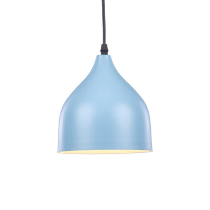 Nagafa Shop, M10BB Modern Design Ceiling Lamp, Baby Blue, For Dining Room, Bedroom, Hall