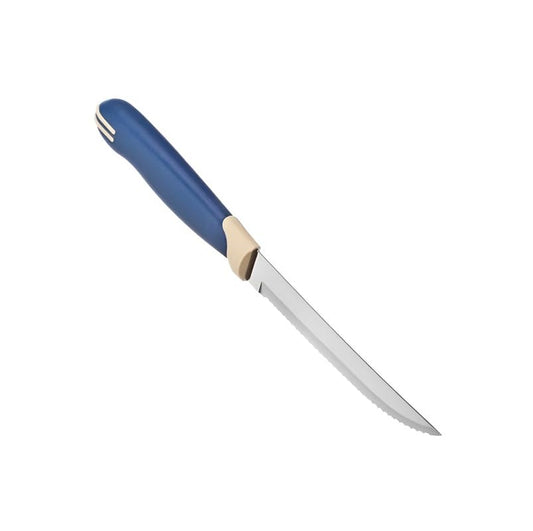 5-Inch Steak Knife – Serrated Stainless Steel Blade with Ergonomic Handle – Sharp, Durable, and Comfortable for Steak, BBQ, and Kitchen Use – 1 Piece