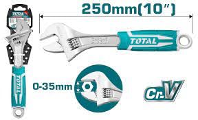 Total Tools 10" Adjustable Wrench - THT101106