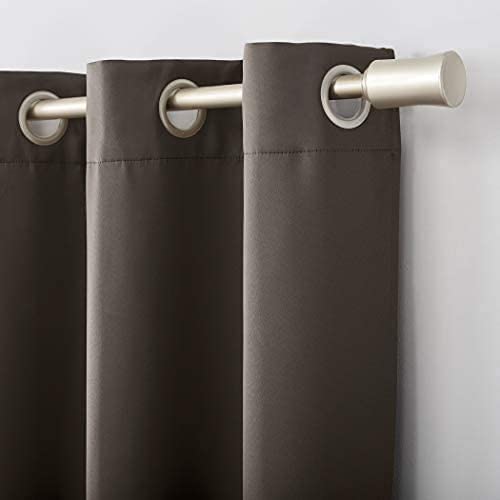 Luxury Blackout Curtains-Steel grommets-thermal Insulated fabric-for room Darkness