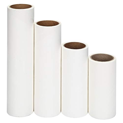 GOZAR 6 Pcs Lint Rollers Refill Sticky Hair Removal Brush for Pet Hair Remover Suitable for Pets or Daily Use-10cm