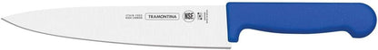 Professional Meat Knife – 6-Inch Stainless Steel Blade with Blue Textured Polypropylene Handle – Compact & Efficient