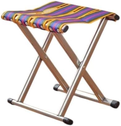 folding chair Camping Stool Chair Outdoor Folding Stool,Portable Camping Chair Lightweight Stool for Camping Fishing BBQ Garden Travel Hiking Picnic Beach 30 cm x 25 cm x 31 cm (1pc)