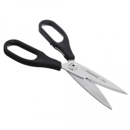 Supercort 8-Inch Multipurpose Scissors – Stainless Steel Blades with Black Polypropylene Handle – Sharp, Durable, and Versatile for Home, Office, and Kitchen Use – 1 Piece