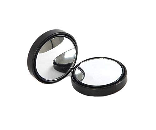 Car Rearview Round Blind Spot Adjustable Auxiliary Wide-Angle Lens, High Definition HD Mirror, 360° Rotation, Anti-Glare, Universal Fit for Cars, SUVs, Trucks, Motorcycles