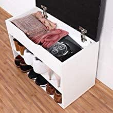 Shoe Cabinet and Storage Box, 60cm Wide Manufactured Wood Shoe Rack in a Light Grey Finish, Compact and Stylish Organizer for Entryway, Hallway, or Closet Furniture