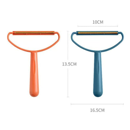 2 Pack Portable Lint Remover for Clothes Fuzz-Reusable Lint Roller for Dog or Pet Hair Remover for Laundry Couch Dust-Lint Shaver for Protecting Carpet-Floor Mat-Couch-Clothes-Sweater-Carpet (2 PCS)