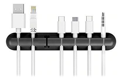 Beesclover Cable & Wire Organizer, Silicone 7 in 1 (7 slots)