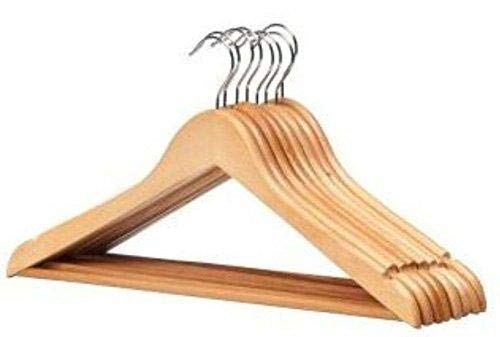 12 Pieces -wooden Cloth Hangers