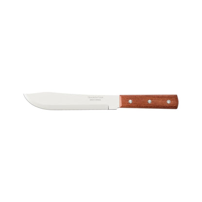 Dynamic Stainless Steel Kitchen Knife with Wooden Handle, 7-Inch Blade - Designed for High Performance and Durability, Ideal for Professional and Home Kitchens, Precision Crafted